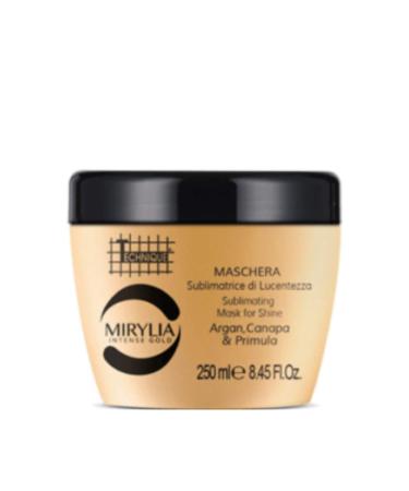 Technique mirilya Intense Gold Sheen sublimatrice | Hair Mask with Argan Hemp & Primula 250 ml