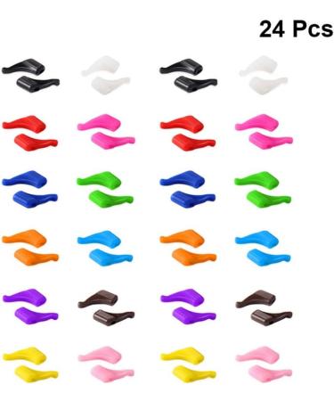 Artibetter 24 Pairs Silicone Eyeglass Holders - Anti-Slip Ear Hooks & Temple Tips for Secure Fit | Ideal for All Eyewear | International Shipping - Buy Online on GoSupps.com