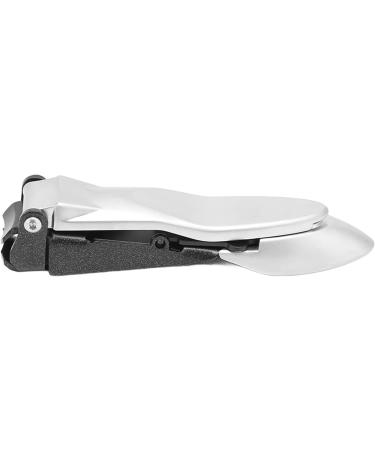 Stainless Steel Nail Clipper with Strong Blade Nail Cutter Fingernail Clipper Anti Splash and Nonslip Lever for Durable - Buy Online on GoSupps.com