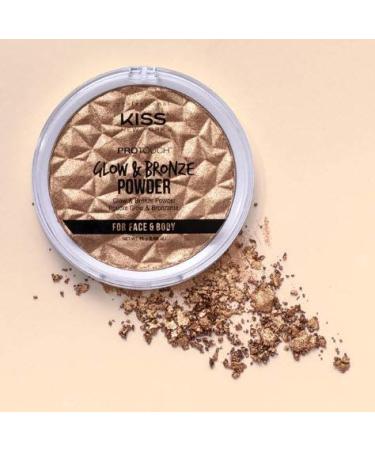 KISS Pro Touch Glow & Bronze Powder - Deep Shade for Face & Body - Buy Online on GoSupps.com