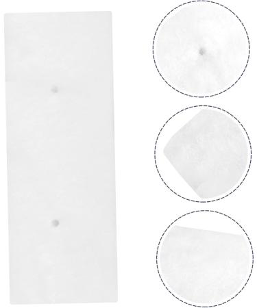 30 Pcs Glass Wiper Accessory Bag Magnet Glass Wipe Magnetic Window Cleaner Strip Double Sided Window Cleaner Refill Window Cleaner Rubber Strip Double Layer Cotton Felt White White 10.5X4CM - Buy Online on GoSupps.com