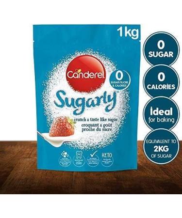 Canderel Sugarly Crunchy Sweetener 1kg VALUE PACK Equivalent to 2kg of - Buy Online on GoSupps.com