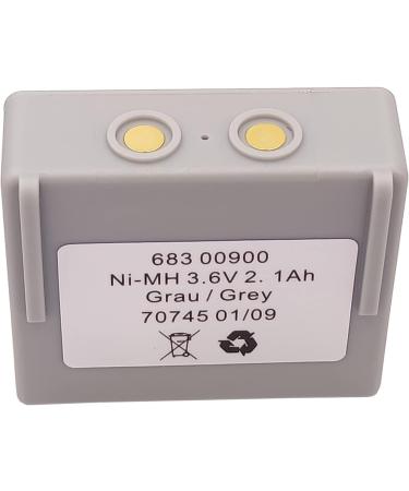 Pack of 2 - 68300900 Rechargeable 3.6V Ni-Mh Battery for HETRONIC Remote Control - International Shipping Available - Buy Online on GoSupps.com