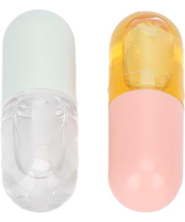 2pcs 5.5ml Lip Plumper Set Women Day Night Moisturizing Hydrating Lip Enhancer Serum for Fuller Lips - Buy Online on GoSupps.com