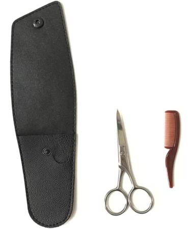 Didiseaon Eyebrow Grooming Set - 2 Sets Precision Scissors for Eyebrows Mustache Nose Hair Trimming & Beard Care - Buy Online on GoSupps.com