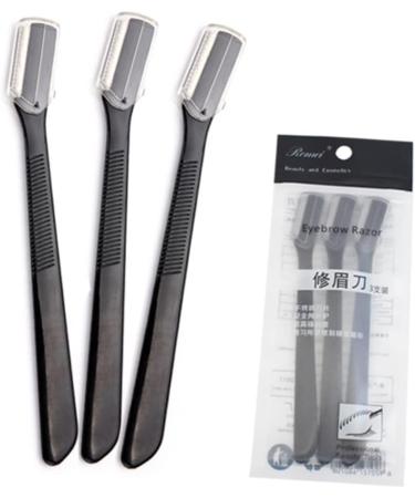 Minkissy 24 Pcs Makeup Tool Set - Foldable Eyebrow Knife Kit | 2 Black Eyebrow Razors - Buy Online on GoSupps.com