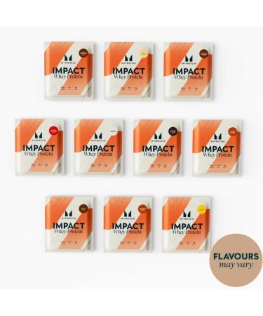 MyProtein Impact Whey Protein Lot de 10 prot ines d'impact Lot multiple Multi-Pack - Buy Online on GoSupps.com