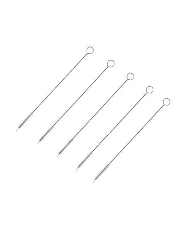 Cleaning Brush Nylon Tube Brushes Set Straws Tube Cleaner For Keyboards/Jewelry Cleaning 5 Pcs Superior Quality and CreativeProfessional Processed