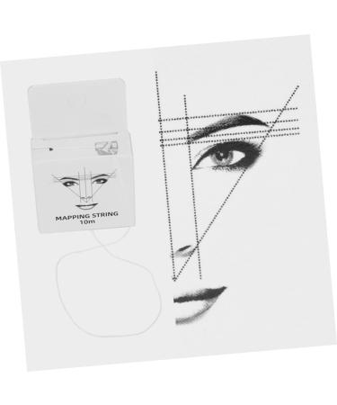 FOMIYES Pro Tools Specialty Tools Home Tools Tools Eyebrow Shaper Eyebrow Line Ink Make up 4.6x1.8x7.5cm White - Buy Online on GoSupps.com
