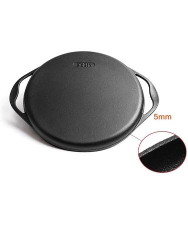Saucepan Frying Pan 35cm Nonstick Cast Iron Pancake Maker Round Frying Pan with Accessories with 2 Handles Induction Pot Nonstick Metal Utensil Saucepan Frying Pan Interesting - Buy Online on GoSupps.com