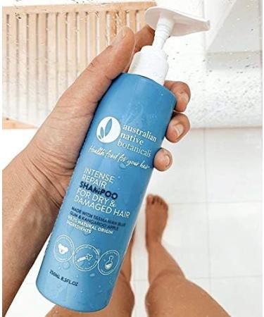  AUSTRALIAN NATIVE BOTANICALS Intense Repair Shampoo - For Dry and Damaged Hair - 2 x 250 ml - Buy Online on GoSupps.com