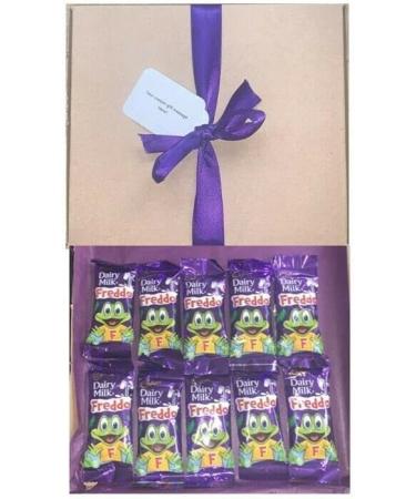 Personalised Cadburys 10 Freddo Chocolate Hamper Gift Cadbury s Chocolates Sweet Box Great Treat Box - 10 Full Size Bars Chocolates - Buy Online on GoSupps.com