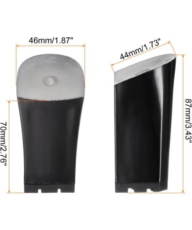 Buy HARFINGTON Heel Repair Replacement - 1 Pair High Chunky Heels for Women - DIY Shoe Repair Black - International Shipping Available - Buy Online on GoSupps.com