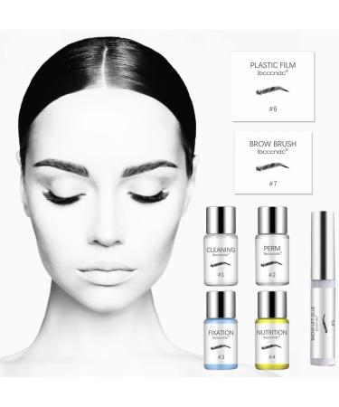 Virtcooy Brow Lamination Kit - Instant Eyebrow Styling Kit - Instant Home Salon Semi-Permanent Eyebrow Beauty Tool to Achieve Fuller Brows - Buy Online on GoSupps.com
