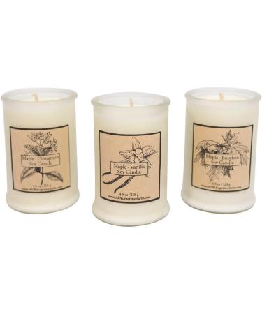 Maple-Cinnamon Scented Candle - Plant-Based Aromatherapy for Home & Kitchen D cor | 24Hr Burn Time Natural Gift for Mother s Day - Buy Online on GoSupps.com