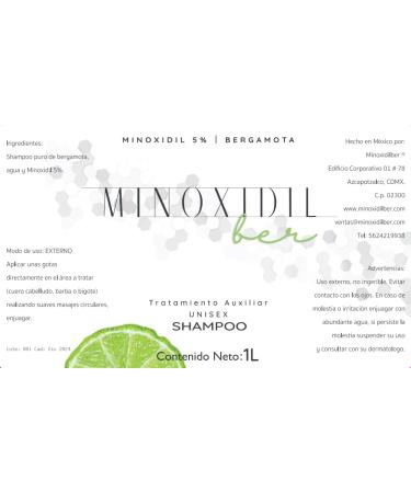 Buy Kit Shampoo & 5% Minoxidil Soap with Bergamot - Enhance Hair Growth | MINOXIDILBER International Shipping - Buy Online on GoSupps.com