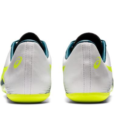 ASICS Hyper Sprint 7 Track & Field Shoes - Velvet Pine/Safety Yellow - Size 10 Wide Women/8.5 Men - Buy Online on GoSupps.com
