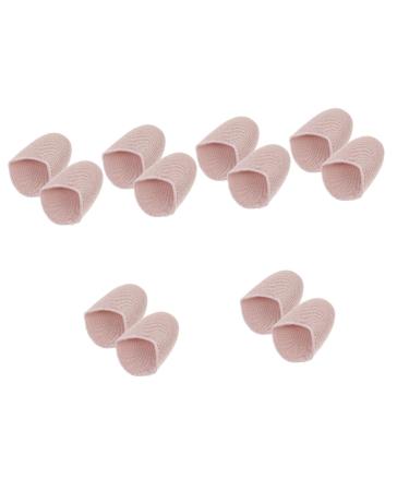 GLEAVI Shoe Toe Protector 6 Pairs Tooth Gems Dance Pointe Shoe Socks Pad Ballet Toe Pouches Pointe Cushion Ballet Shoes Covers Ballet Toe Pads Toe Insoles Toe Cap Cover Protector Foot