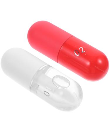 FRCOLOR 2pcs Lip Oil Lip Plumper Moisturizer Natural Lip Balm Botanical Lip Gloss Lip Plumping Lip Gloss Clear Lip Oil Lip Enhancer Lip Oil Balm Abundance Plant Essence Smoothing Agent