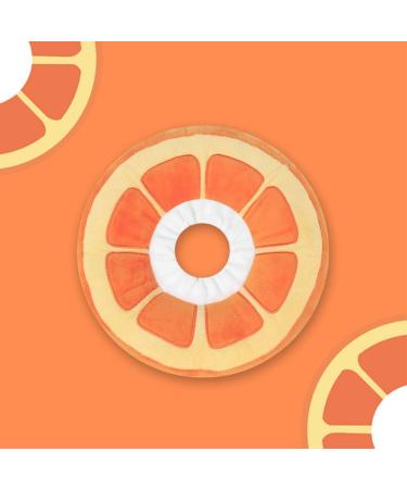 Adjustable Soft Cat Collar - Comfortable E-Collar for Wound Healing & Anti-Bite Protection for Cats & Dogs - Orange - Buy Online on GoSupps.com