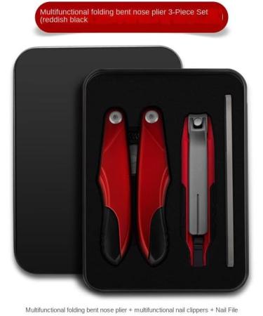 Folding Olecranon Nail Clippers Nail Groove Embedded Nail Nail Scissors Nail File Nail Clippers Manicure Manicure Set/204 (Color : Dange Heise) - Buy Online on GoSupps.com