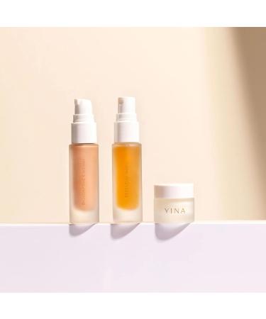 YINA Natural Mini Minimalist Travel Skincare Set | Sustainable Cruelty-Free Clean Beauty (3-Piece - Buy Online on GoSupps.com
