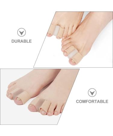 2Pcs Nylon Toe Separator Set for Men and Women - Toe Spacers for Nail Polish, Bunion Relief, Yoga, and Toe Straightening - Buy Online on GoSupps.com
