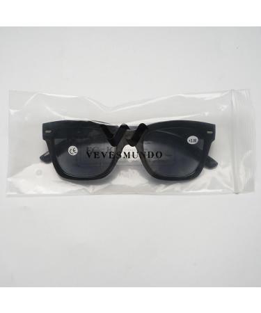 Vevesmundo Sun Reading Glasses for Men & Women | Prescription Sunglasses with Sun Protection | Available in Multiple Strengths (0 to +4.0) - Buy Online on GoSupps.com