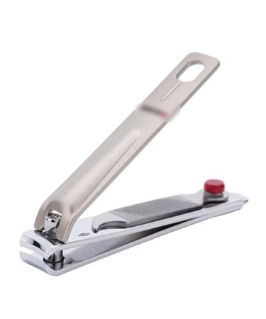 SVAASA Nail Clippers Nail Clipper Factory Wholesale Nail Clipper Home Large Pointed Oblique Nail Clipper Manicure Set (Size : Flat Mouth)