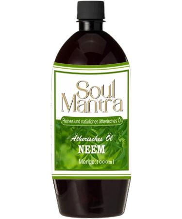 Soul Mantra Pure Cold Pressed Indian Honey Oil 1000ml Natural Remedy for Skin Hair & Herbs - Buy Online on GoSupps.com