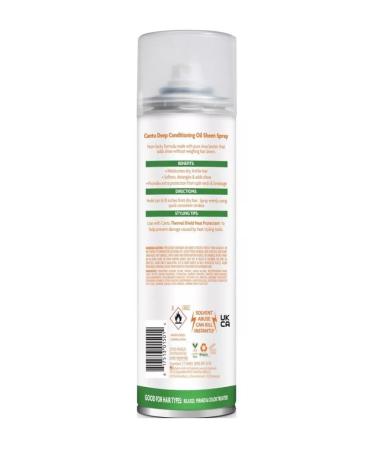 Cantu Oil Sheen Deep Conditioning Spray with Shea Butter 10 Ounce Clean Scent 10 Ounce (Pack of 1) - Buy Online on GoSupps.com