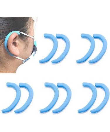 10 Pcs Silicone Ear Protector Caps Anti Slip Mask Ear Grips Hook Prevent Earaches and Reduce Pressure Marks for Kids Adults Blue - Buy Online on GoSupps.com