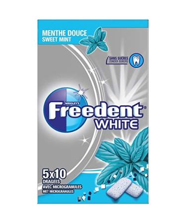 Freedent – ??White Sweet Mint Dragees 70 g – Pack of 3
