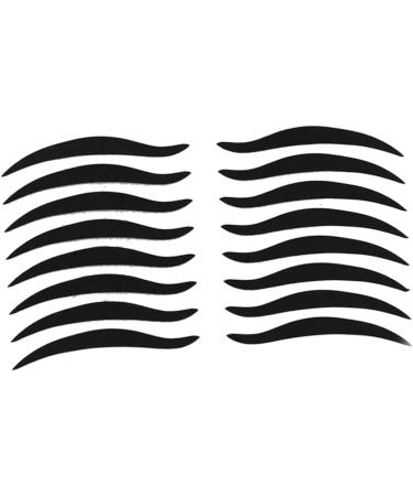 Healeved 240 Pairs Double Eyelid Tape Self Adhesive Eyeliner Makeup Tape Eyeshadow Sticker Eyeliner Black - Buy Online on GoSupps.com