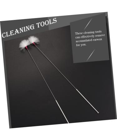 SHERCHPRY 12pcs Professional Earwax Removal Tools Multi-Purpose Ear Cleaning Supplies Goose Hair Sticks for Gentle Ear Canal Massage and Safe Wax Removal - Buy Online on GoSupps.com