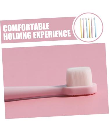 Hapinary 6-Pack Kids Travel Toothbrush Set - Ergonomic Soft Bristles Lightweight Manual Toothbrushes for Healthy Gums - Perfect for On-the-Go Oral Care - Buy Online on GoSupps.com