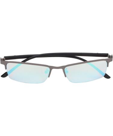 Red-Green Color Blind Glasses - Ultra-Light Silver-Black Frame for Color Weakness Correction - Buy Online on GoSupps.com