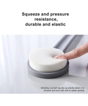 Hydrotherapy Loofah Body Scrubber for Men and Women - Long Handle Bath Sponge for Exfoliating Wet or Dry Skin - Buy Online on GoSupps.com