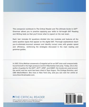 Buy Digital SAT Reading & Writing Test Book | Optimize Your Study for Success - Buy Online on GoSupps.com