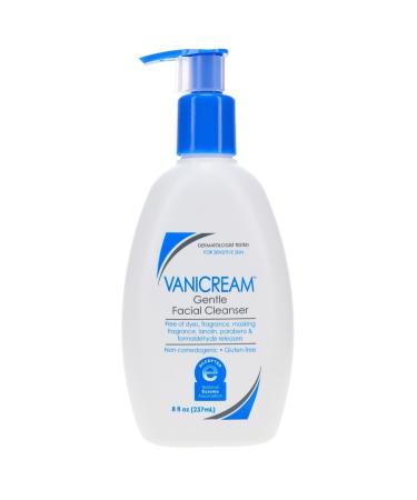 Vanicream Gentle Facial Cleanser For Sensitive Skin Soap-Free 8.0 Fl Oz