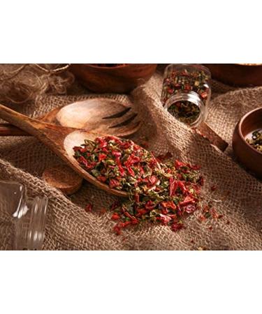 Gourmanity 2 lb Dried Mixed Bell Peppers - Dehydrated Chopped, Diced Flakes - All Natural & Kosher - Buy Online on GoSupps.com