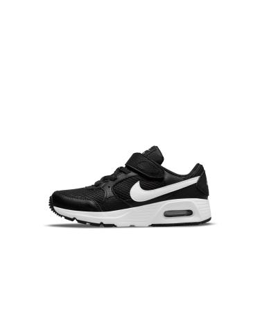 Nike Boys Air Max Sc Gymnastics Shoe 38 EU Black White Black