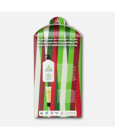 Hempz Original Moisturizer 17 oz & Lip Balm Gift Set - Hydrating Skincare Ideal Gift for All Skin Types - Shop Internationally - Buy Online on GoSupps.com