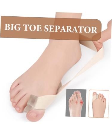 2pcs Toe Separator Set for Plantar Fasciitis, Hammer Toe, and Bunions - Pedicure Toe Separators for Women - 18.5x2.3cm - Buy Online on GoSupps.com