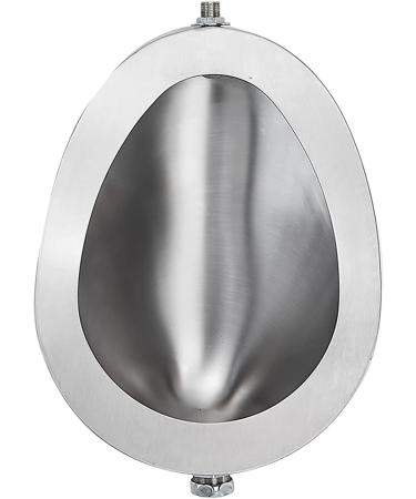 Household Items Stainless Steel Wall-Mounted Urinal Men's Urinal Public Toilet Urinal with Stainless Steel S Tube Suitable for Schools Prisons Hospitals Shopping Malls S