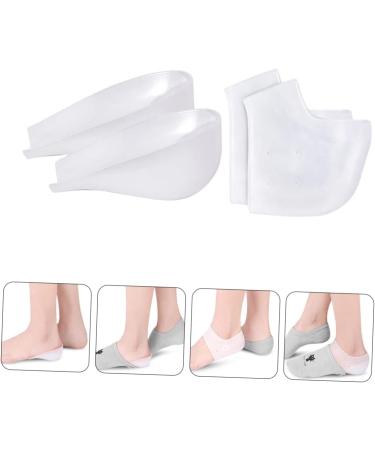 FOMIYES Heel Cover Half Pad - 2 Sets - White Sports Accessories for Comfort & Support - Buy Online on GoSupps.com