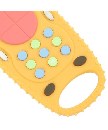 Remote Control Teething Toy  Soft Silicone Baby Chew Toys Relieve Sore Gums Versatile Enhances Oral Fit Reusable for Boys for Daily(Pineapple Model) - Buy Online on GoSupps.com
