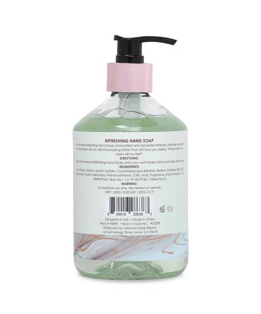 Buy Manna Kadar Beauty Dead Sea Minerals Hand Soap - Aloe Cucumber | Ultra-Moisturizing Refreshing & Gentle for All Skin Types - International Shipping Available - Buy Online on GoSupps.com