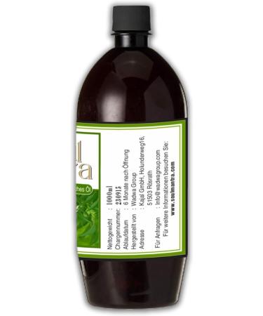 Soul Mantra Pure Cold Pressed Indian Honey Oil 1000ml Natural Remedy for Skin Hair & Herbs - Buy Online on GoSupps.com