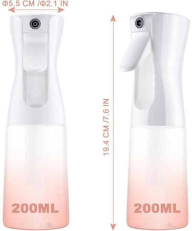Uraqt 200ml Pink Gradient Spray Bottle - Salon Hair & Plant Atomizer Ideal for Styling & Cleaning - Buy Online on GoSupps.com